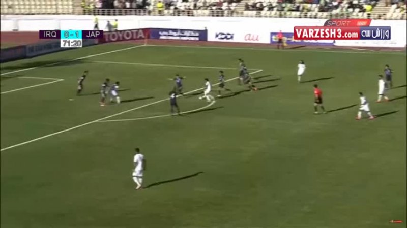 خلاصه بازی عراق 1-1 ژاپن