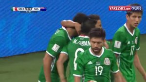 خلاصه بازی مکزیک 2-1 نیوزلند