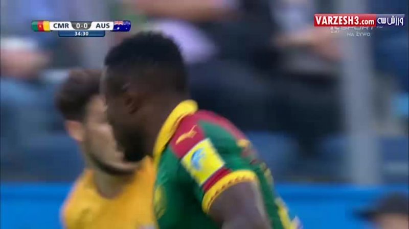 خلاصه بازی کامرون 1-1 استرالیا