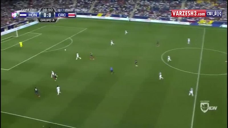 گل بازی کاستاریکا 1-0 هندوراس