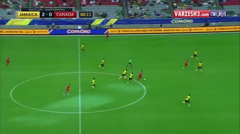 گلهای بازی جامائیکا 2-1 کانادا