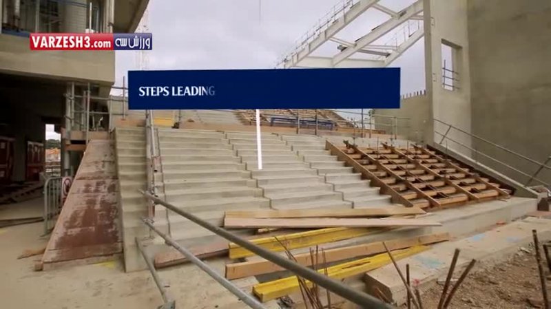مراحل ساخت سریع استادیوم پیشرفته تاتنهام