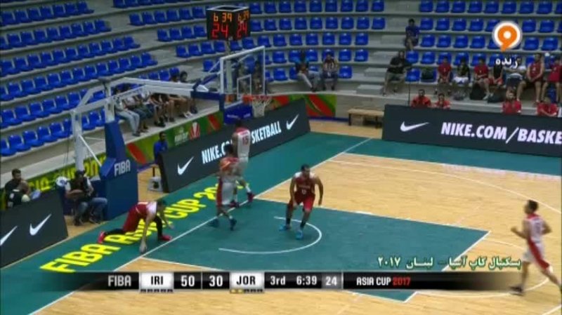خلاصه بسکتبال ایران 83-71 اردن