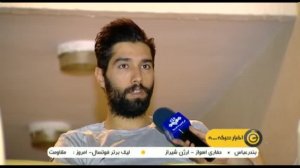 گفتگو با معنوی نژاد جوان آینده دار والیبال ایران