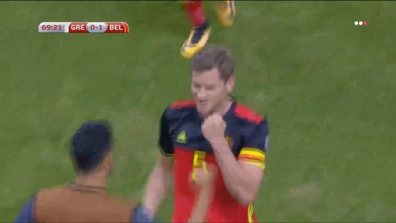 خلاصه بازی بلژیک 2 - 1 یونان
