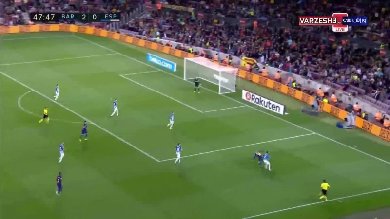 خلاصه بازی بارسلونا 5-0 اسپانیول