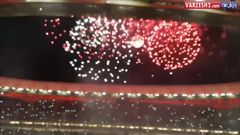 مراسم افتتاحیه جذاب ورزشگاه جدید اتلتیکو مادرید