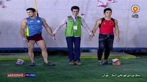 قهرمانی رضا علیپور در ماده سنگ نوردی سرعت قهرمانی آسیا