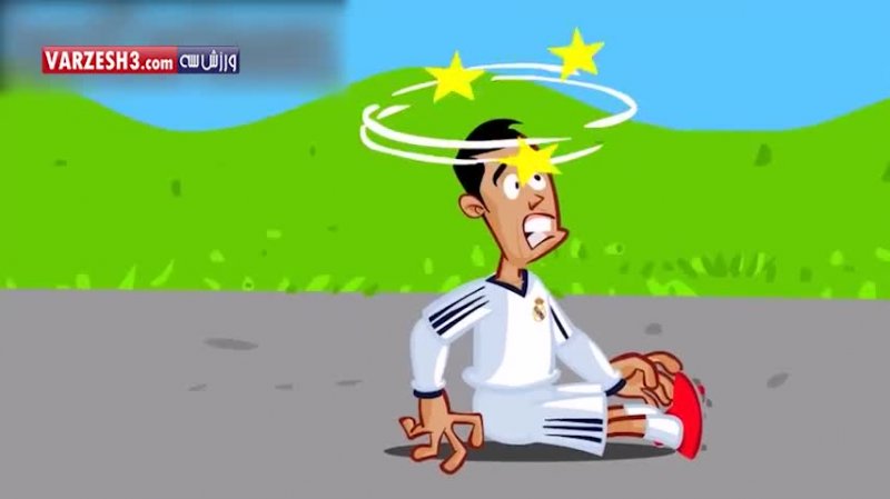 انیمیشن جالب از رقابت این روزهای مسی و رونالدو