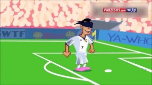 انیمیشن جالب بازی دورتموند - رئال مادرید