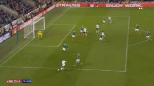 خلاصه بازی ایرلند شمالی 1 - آلمان 3