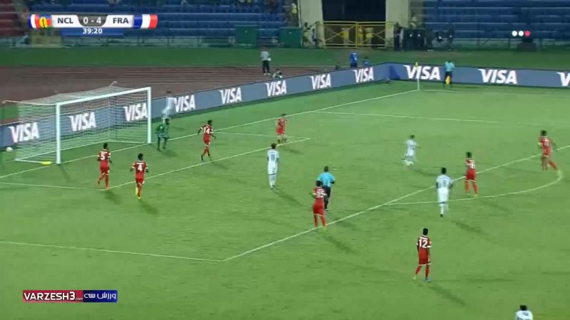 خلاصه بازی کالدونیا 1_7 فرانسه (جام جهانی زیر 17 سال)