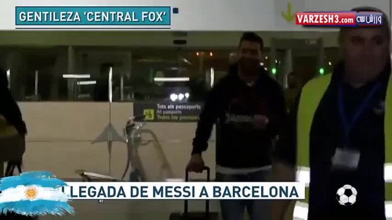 بازگشت لیونل مسی به بارسلونا
