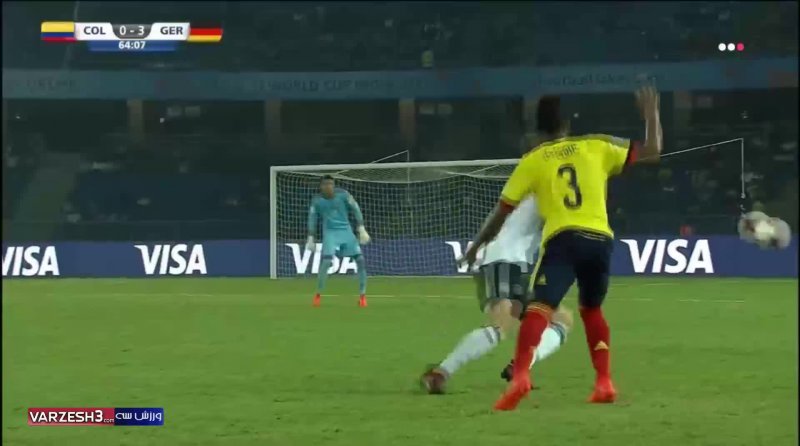 خلاصه بازی آلمان 4 - کلمبیا 0 (جام جهانی زیر17سال)