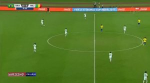 خلاصه بازی نوجوانان برزیل 2 - مالی 0