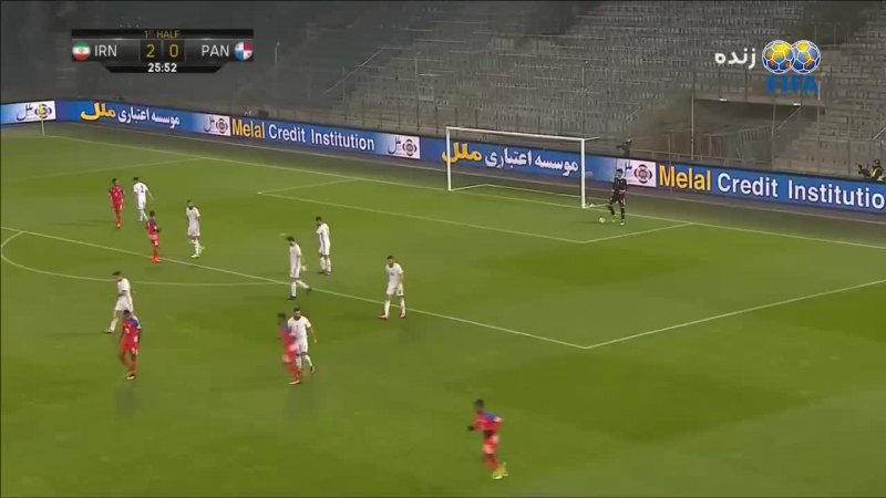 خلاصه بازی ایران 2 - پاناما 1