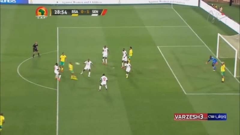خلاصه بازی آفریقای جنوبی 0 - سنگال 2