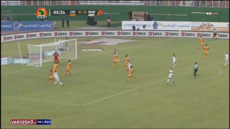خلاصه بازی ساحل عاج 0 - مراکش 2