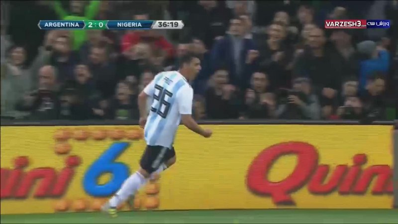 خلاصه بازی آرژانتین 2_4 نیجریه