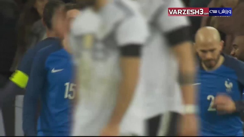 گل اول فرانسه به آلمان ( لاکازت)