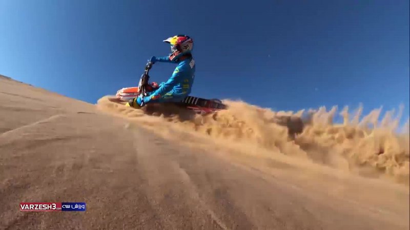 تصاویر زیبای موتور سواری در صحرا