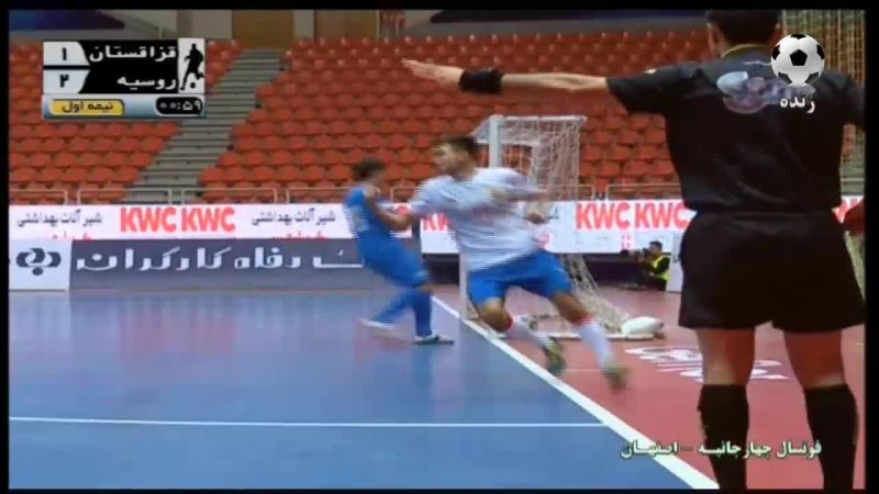 خلاصه بازی قزاقستان 3 - روسیه 3