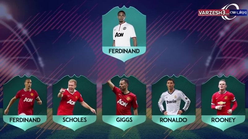 انتخاب 5 بازیکن برتر توسط ستاره های فوتبال (بخش اول)