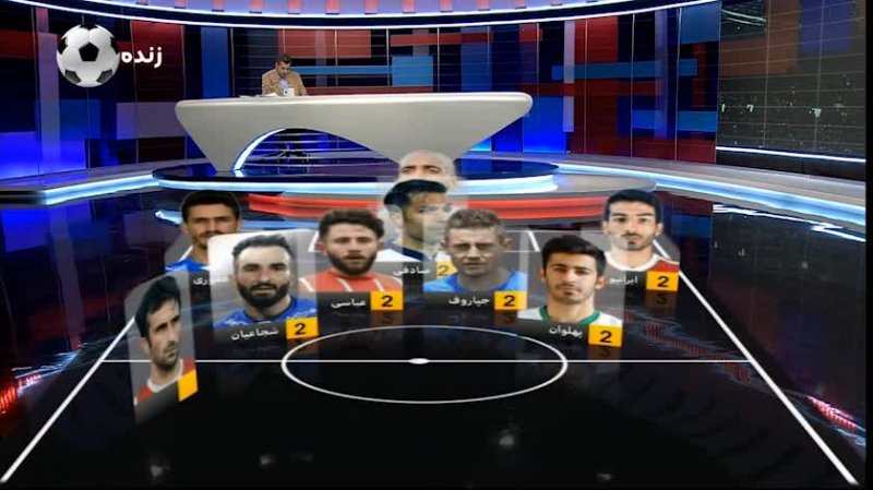تیم منتخب هفته شانزدهم لیگ برتر (97-96)