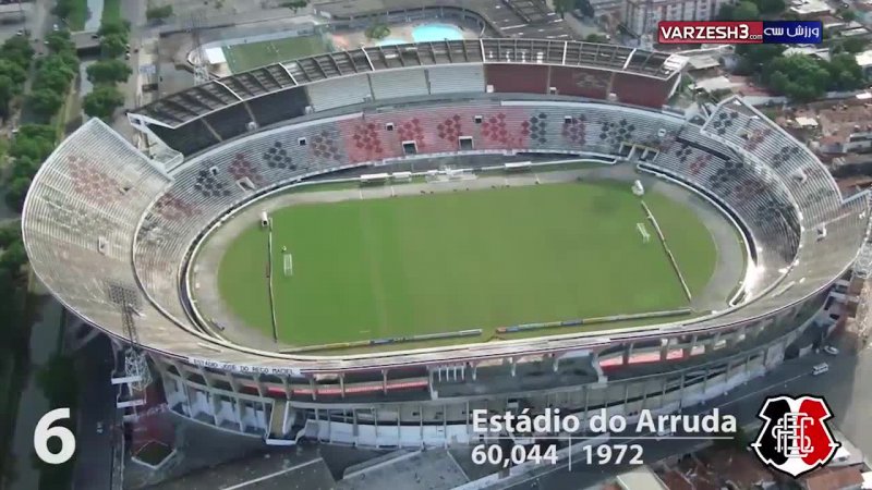 10 استادیوم بزرگ کشور برزیل