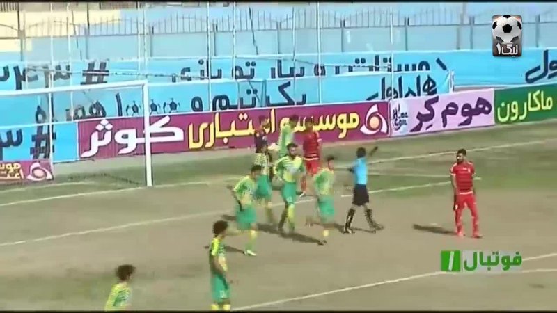 خلاصه بازی ایران جوان بوشهر 0 - 2 ماشین‌سازی‌تبریز