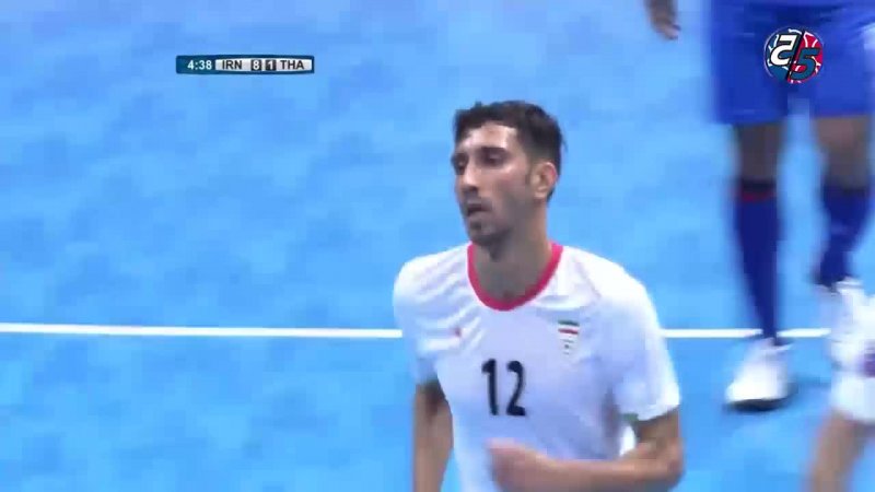 خلاصه بازی ایران 9 - تایلند 1