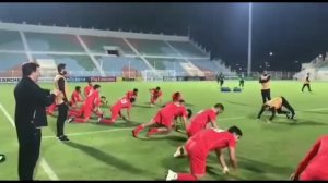 برگزاری آخرین تمرین تراکتور قبل از دیدار با الاهلی عربستان در ورزشگاه السیب مسقط