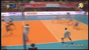 خلاصه والیبال پیکان تهران 1 - بانک سرمایه 3