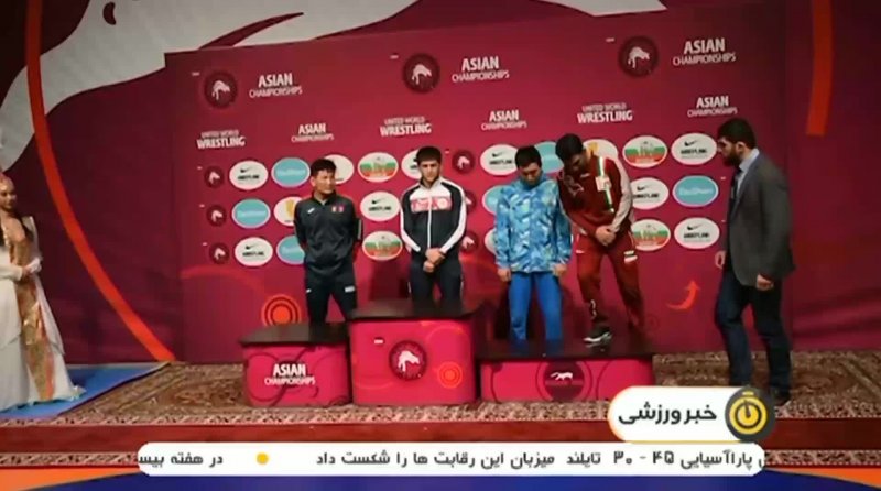 مدال های کشتی گیران ایرانی در مسابقات قهرمانی قرقیزستان