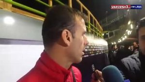 صحبتهای سیدجلال حسینی بعد از بازی الوصل 