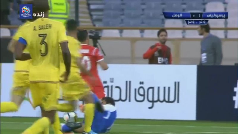 خلاصه بازی پرسپولیس 2 - الوصل امارات 0