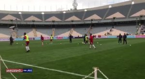 حال و هوای استادیوم پیش از بازی ایران-سیرالئون