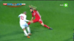 خلاصه بازی تونس 1 - ایران 0