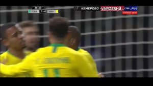 گل اول برزیل به آلمان(گابریل ژسوس)