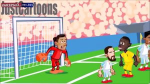 انیمیشن جالب از حواشی بازی رئال مادرید-یوونتوس