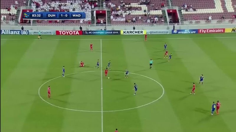 خلاصه بازی الدحیل قطر 1 - الوحده امارات 0