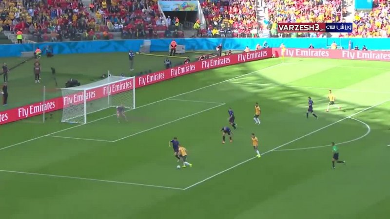 مرور جام جهانی 2014 - ( استرالیا 2 - هلند 3 )