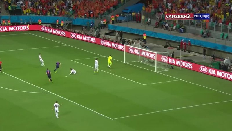 مرور جام جهانی 2014 - ( اسپانیا 1 - هلند 5 )