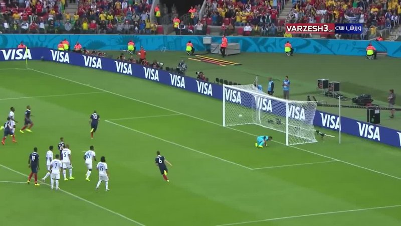 مرور جام جهانی 2014 - ( فرانسه 3 - هندوراس 0 )