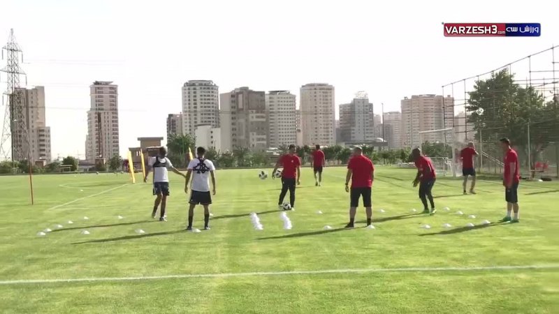 دومین روز تمرین تیم ملی فوتبال ایران