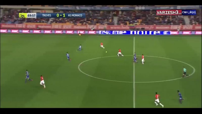 خلاصه بازی تروا 0 - موناکو 3