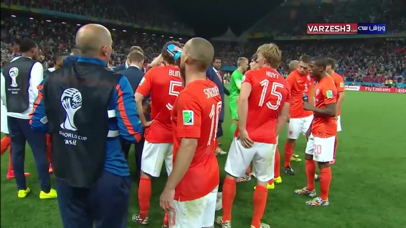 بازی خاطره انگیز هلند - آرژانتین جام جهانی 2014