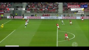 گل اول آلمان به اتریش توسط مسوت اوزیل