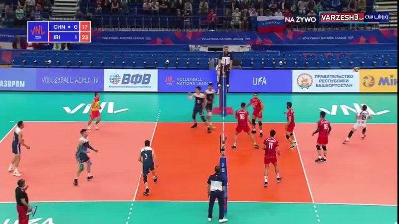 خلاصه والیبال چین 0 - ایران 3 (لیگ ملت ها)