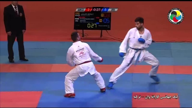 قهرمانی خدابخش در مسابقات لیگ جهانی کاراته - ترکیه
